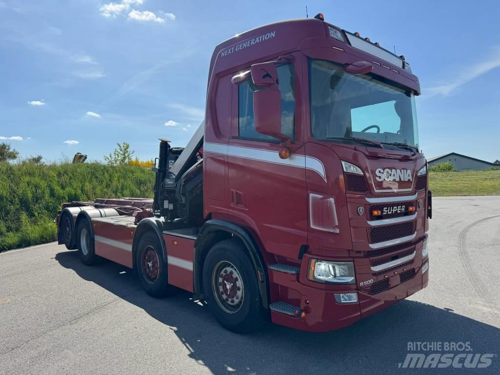 Scania R 500 CB Φορτηγά με Γερανό