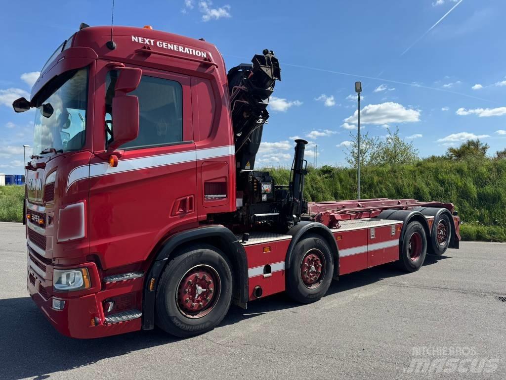 Scania R 500 CB Φορτηγά με Γερανό