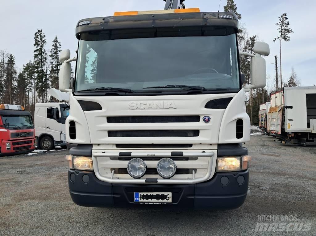 Scania P 340 Φορτηγά με Γερανό