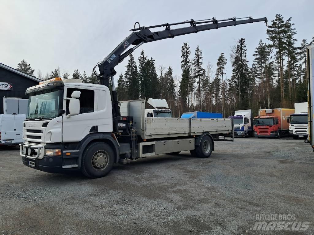 Scania P 340 Φορτηγά με Γερανό