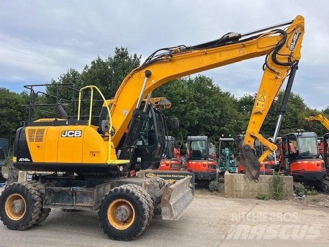 JCB JS 145 W Εκσκαφείς με τροχούς - λάστιχα