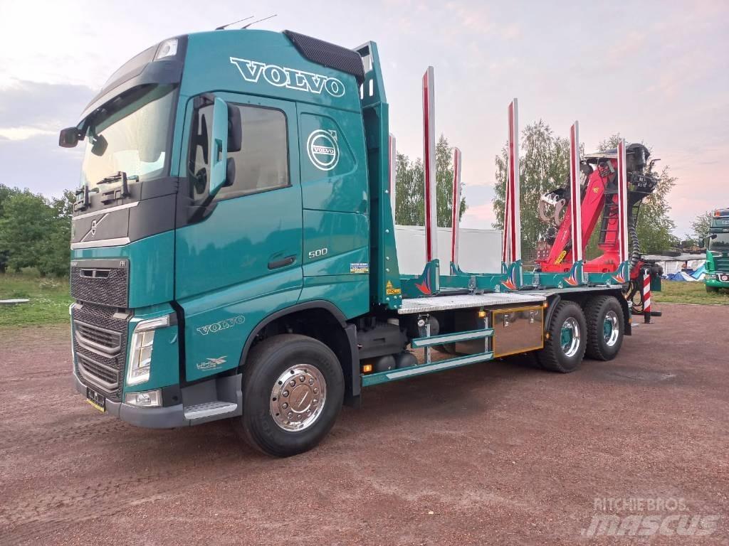 Volvo FH500 Φορτηγά ξυλείας
