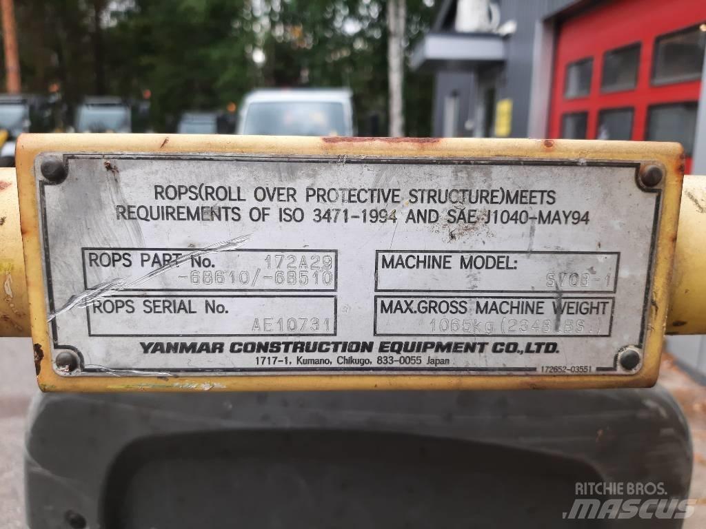 Yanmar SV 08-1 Εκσκαφάκι (διαβολάκι) < 7t