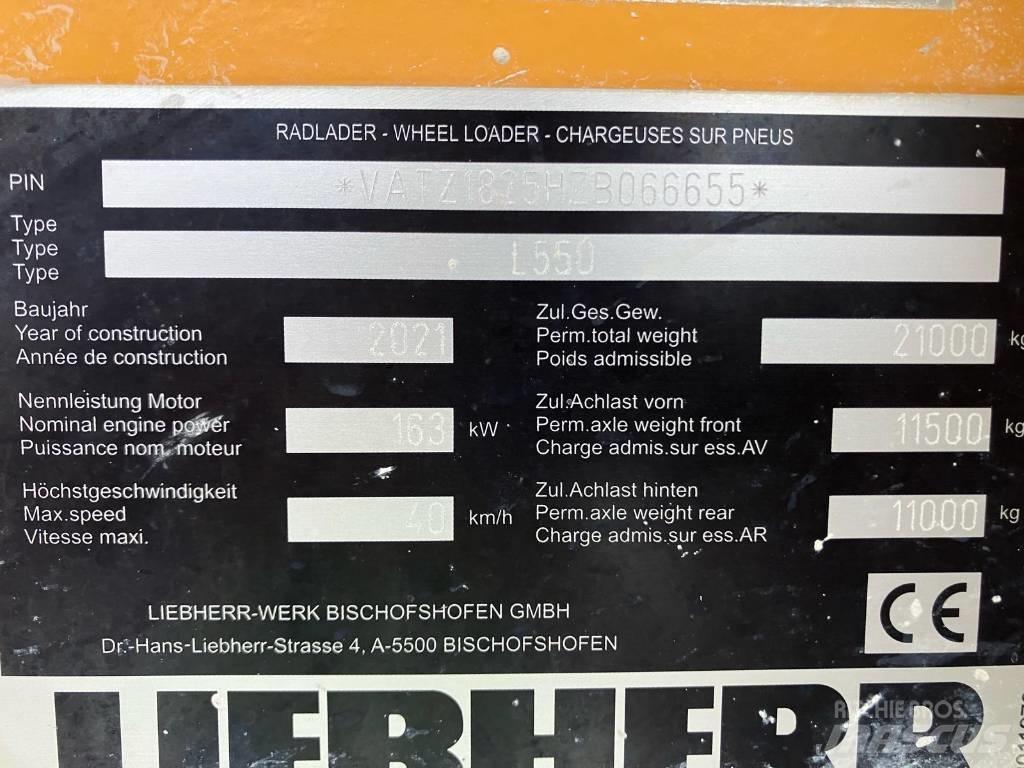 Liebherr L550 Xpower Φορτωτές με λάστιχα (Τροχοφόροι)