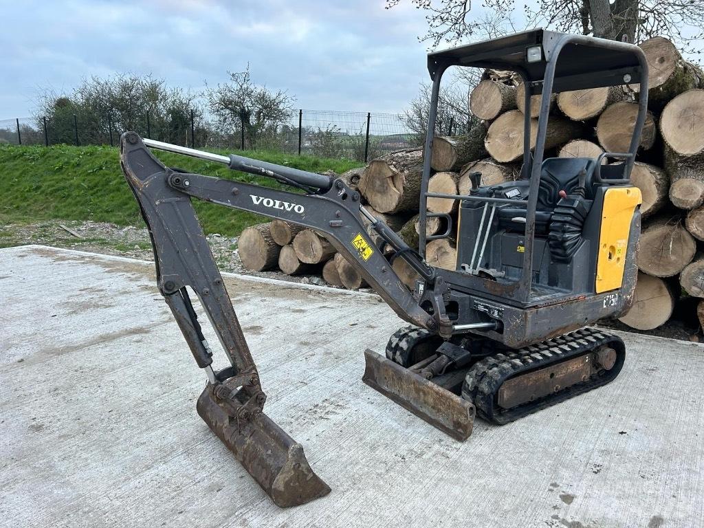 Volvo EC 15D Εκσκαφάκι (διαβολάκι) < 7t