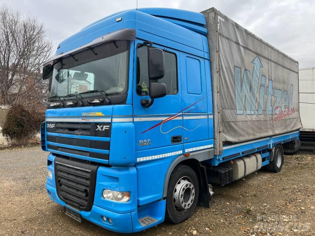 DAF XF105.410 Φορτηγά Καρότσα - Κουρτίνα