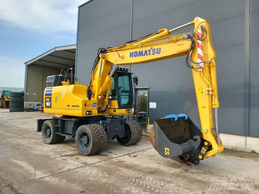 Komatsu PW160-11E0 Εκσκαφείς με τροχούς - λάστιχα
