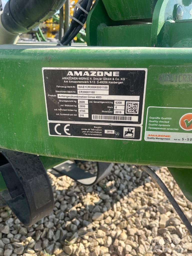Amazone Cirrus 4003 Σπορείς
