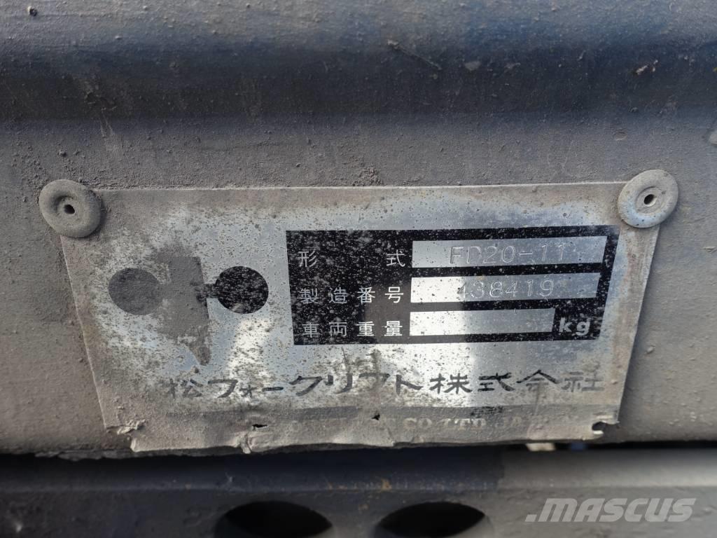 Komatsu FD 20-11 Πετρελαιοκίνητα Κλαρκ
