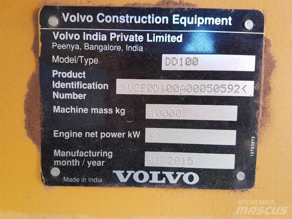 Volvo DD100 Οδοστρωτήρες διπλού κυλίνδρου