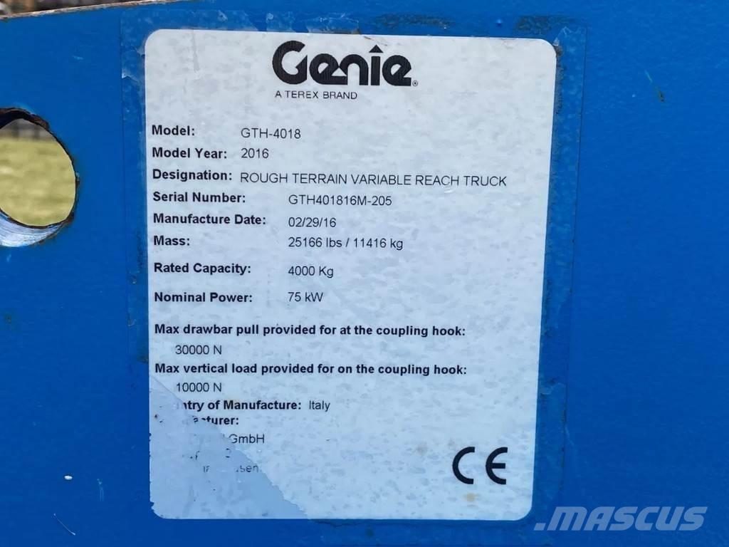Genie GTH- 4018 Τηλεσκοπικοί ανυψωτές