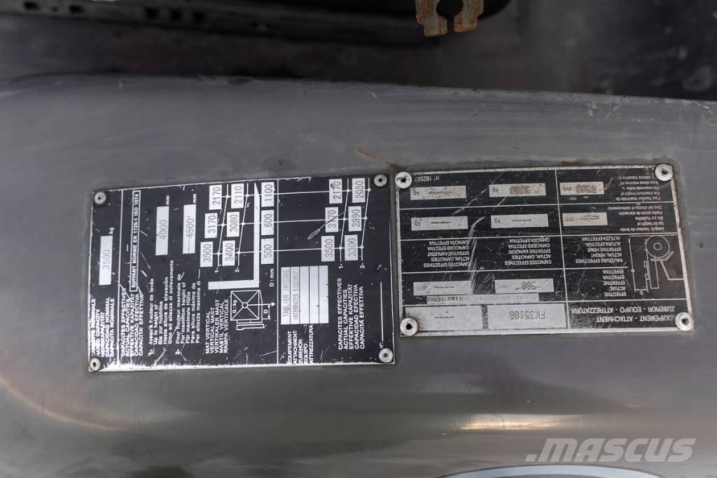 Manitou MI 35 G Περονοφόρα ανυψωτικά κλαρκ με φυσικό αέριο LPG