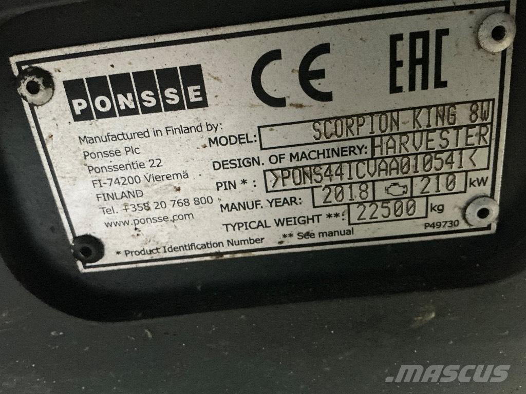 Ponsse Scorpion King Δασοπονία - Άλλα