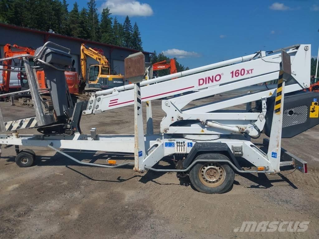 Dinolift 160 XT Εναέριες πλατφόρμες τοποθετημένες σε ρυμούλκα