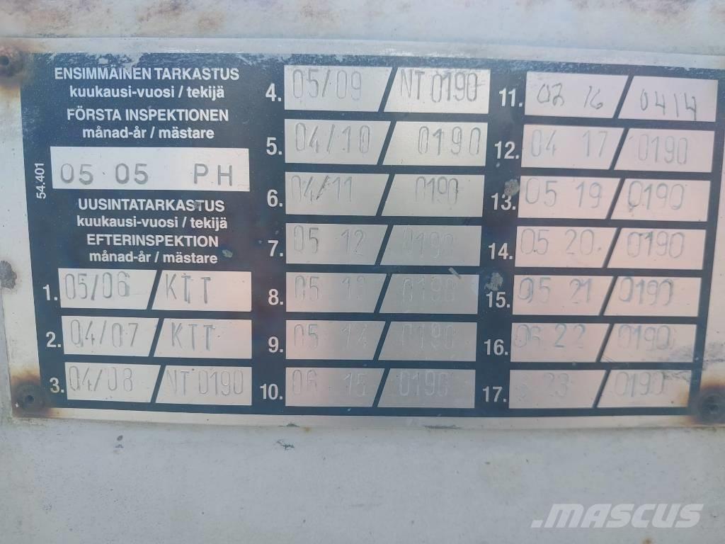 Dinolift 160 XT Εναέριες πλατφόρμες τοποθετημένες σε ρυμούλκα