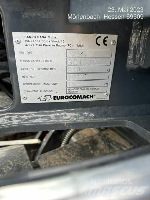 Eurocomach 22SR Εκσκαφάκι (διαβολάκι) < 7t