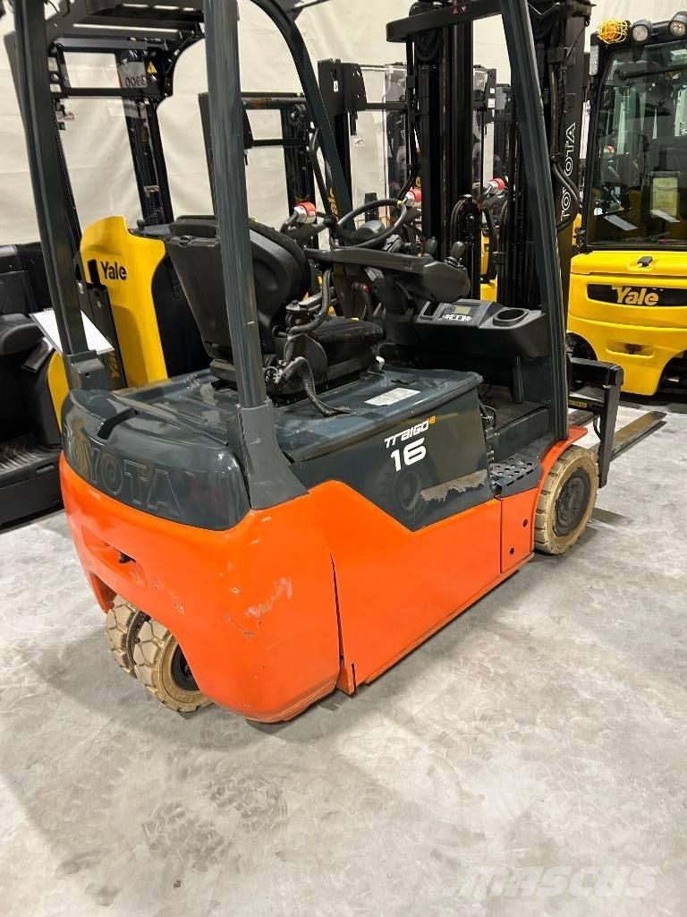 Toyota 8 FBEKT 16 Ηλεκτρικά περονοφόρα ανυψωτικά κλαρκ