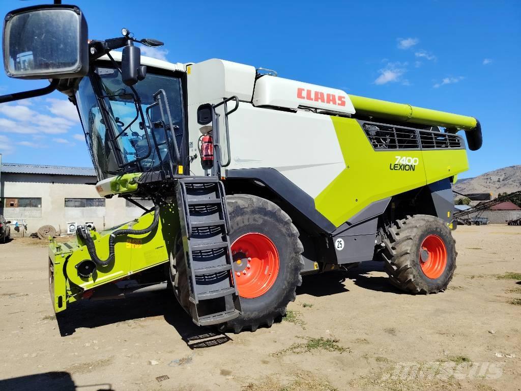 CLAAS Lexion 7400 Θεριζοαλωνιστικές μηχανές