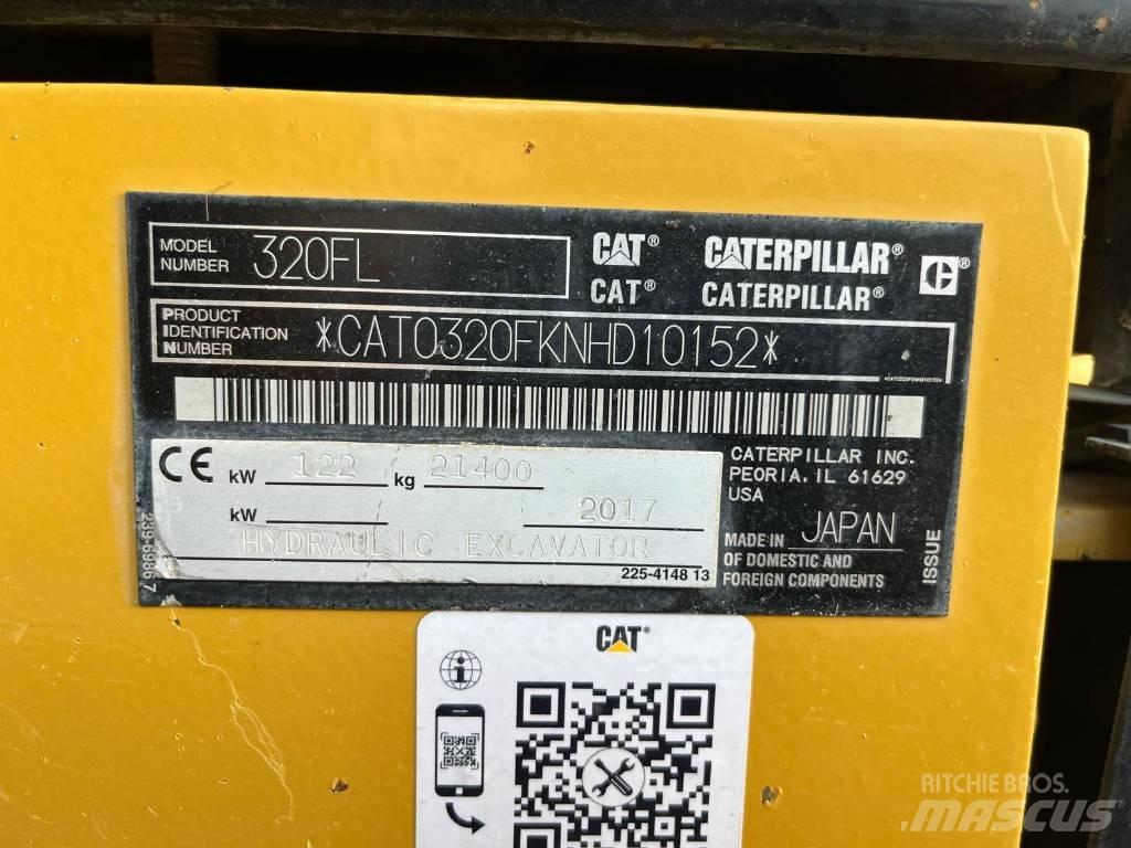 CAT 320 FL Εκσκαφείς με ερπύστριες