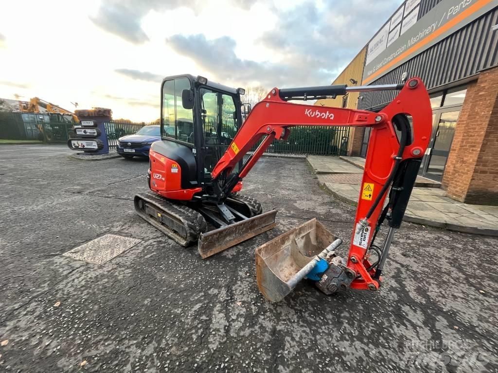 Kubota U 27-4 Εκσκαφείς με ερπύστριες