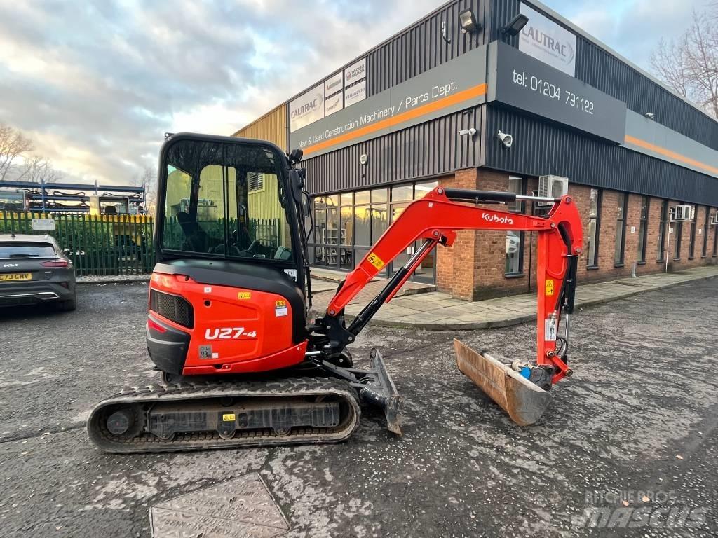 Kubota U 27-4 Εκσκαφείς με ερπύστριες