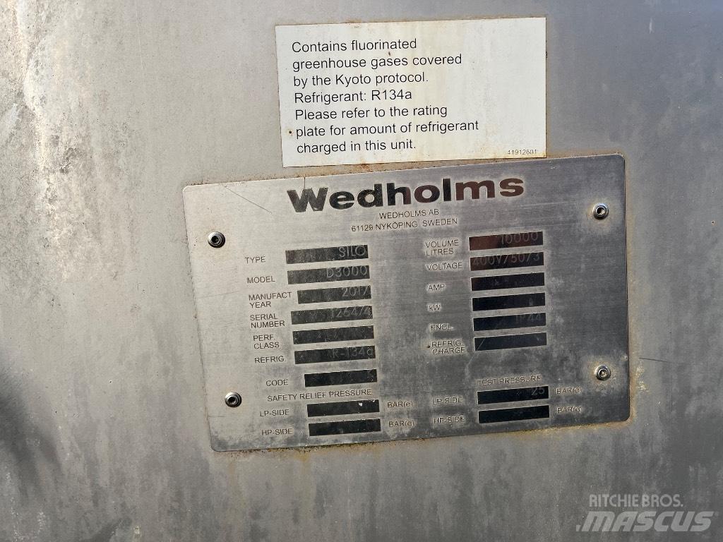 Wedholms D3000 Εξοπλισμός αποθήκευσης γάλακτος