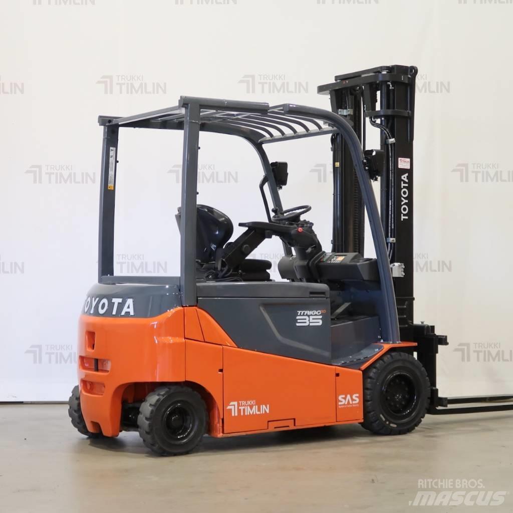 Toyota 8FBMT35 Ηλεκτρικά περονοφόρα ανυψωτικά κλαρκ