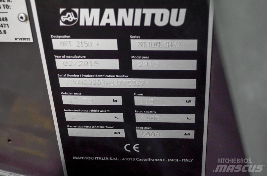 Manitou MRT 2150 Τηλεσκοπικοί ανυψωτές