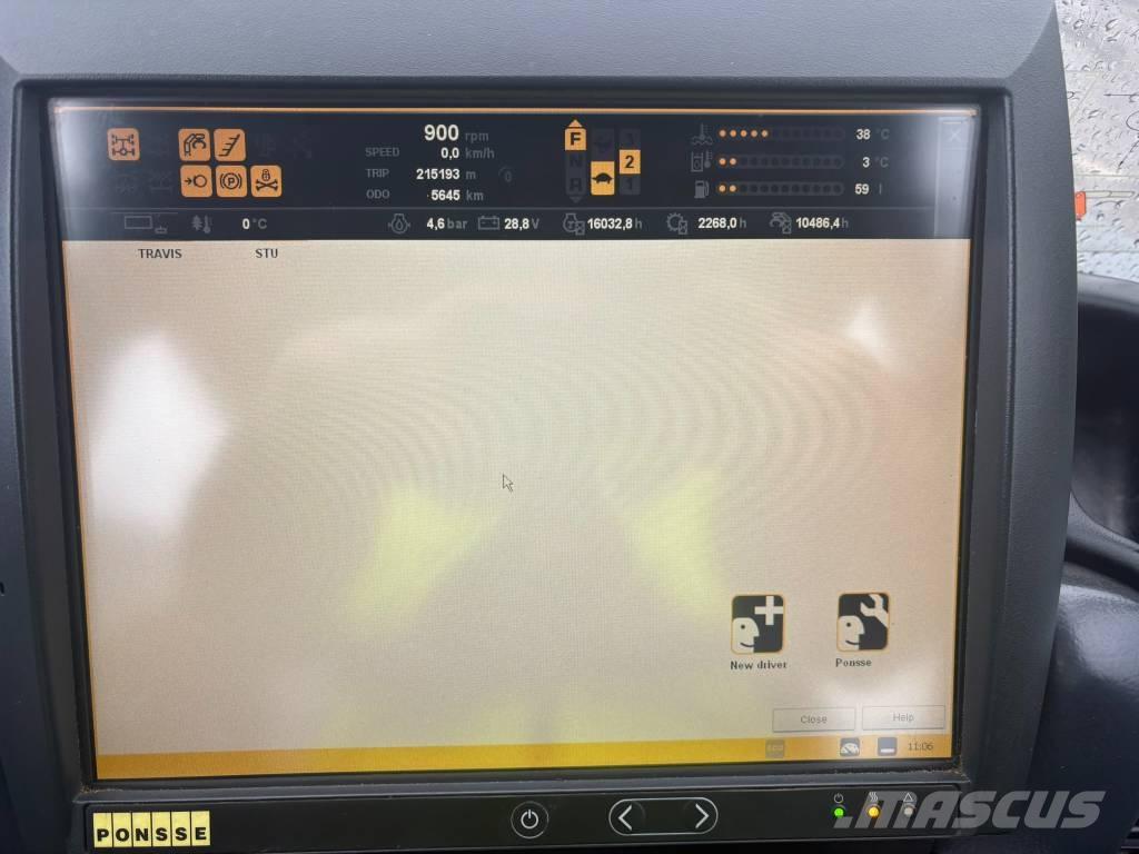 Ponsse Ergo 8W Θεριζοαλωνιστικές μηχανές