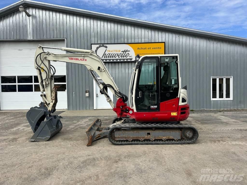 Takeuchi TB 260 Εκσκαφάκι (διαβολάκι) < 7t