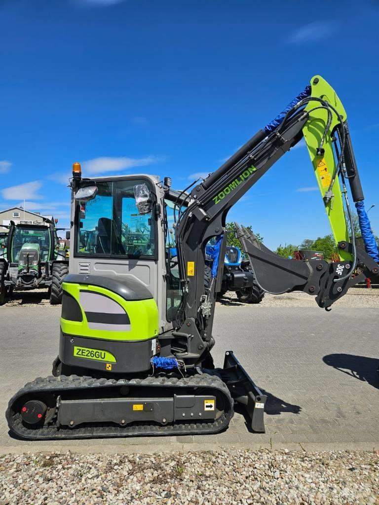 Zoomlion ZE26GU Εκσκαφάκι (διαβολάκι) < 7t