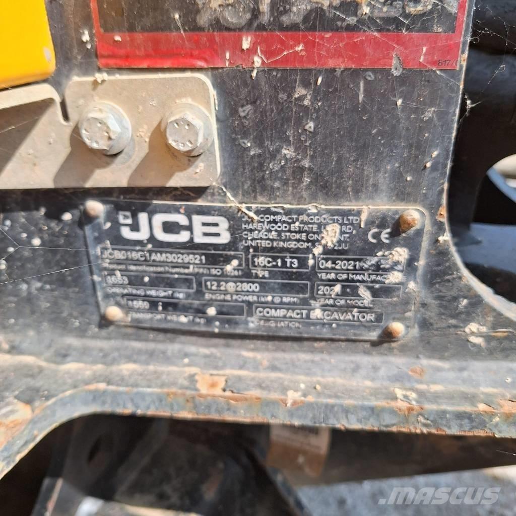 JCB 16 C-1 Εκσκαφάκι (διαβολάκι) < 7t
