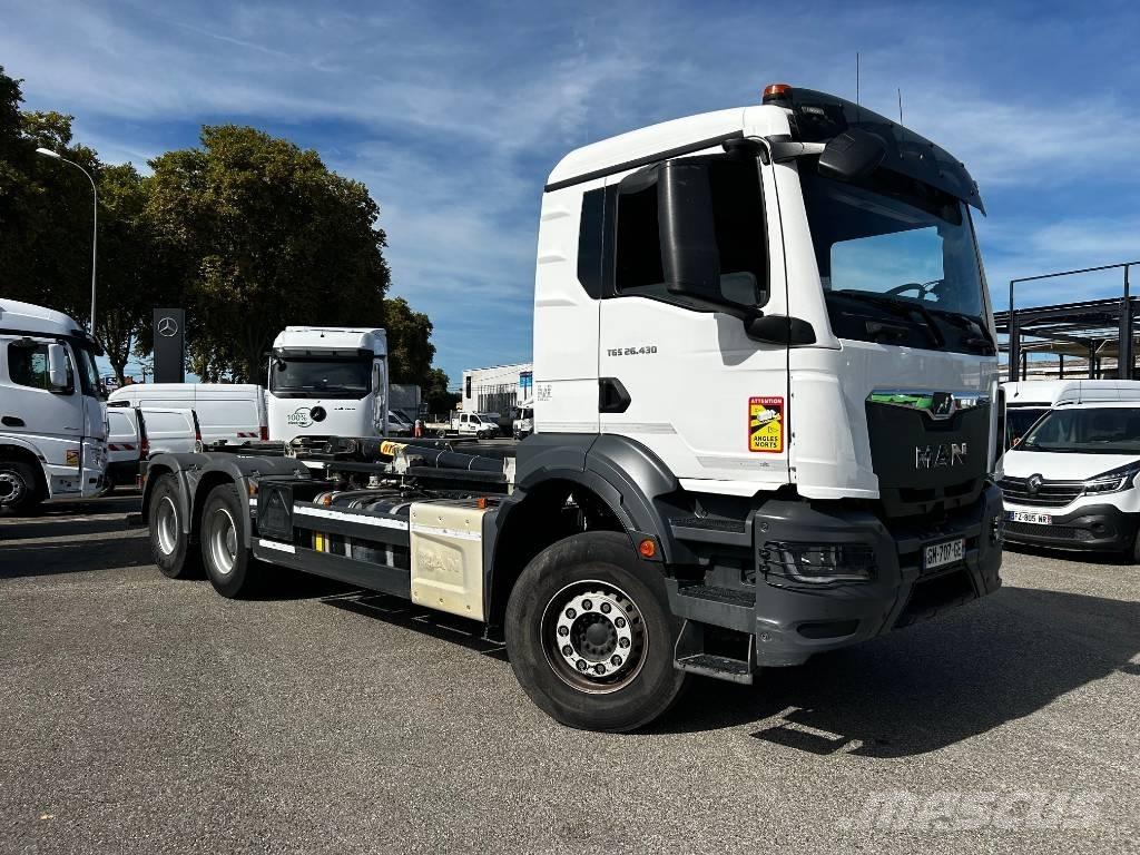 MAN TGS 26.430 Φορτηγά ανατροπή με γάντζο