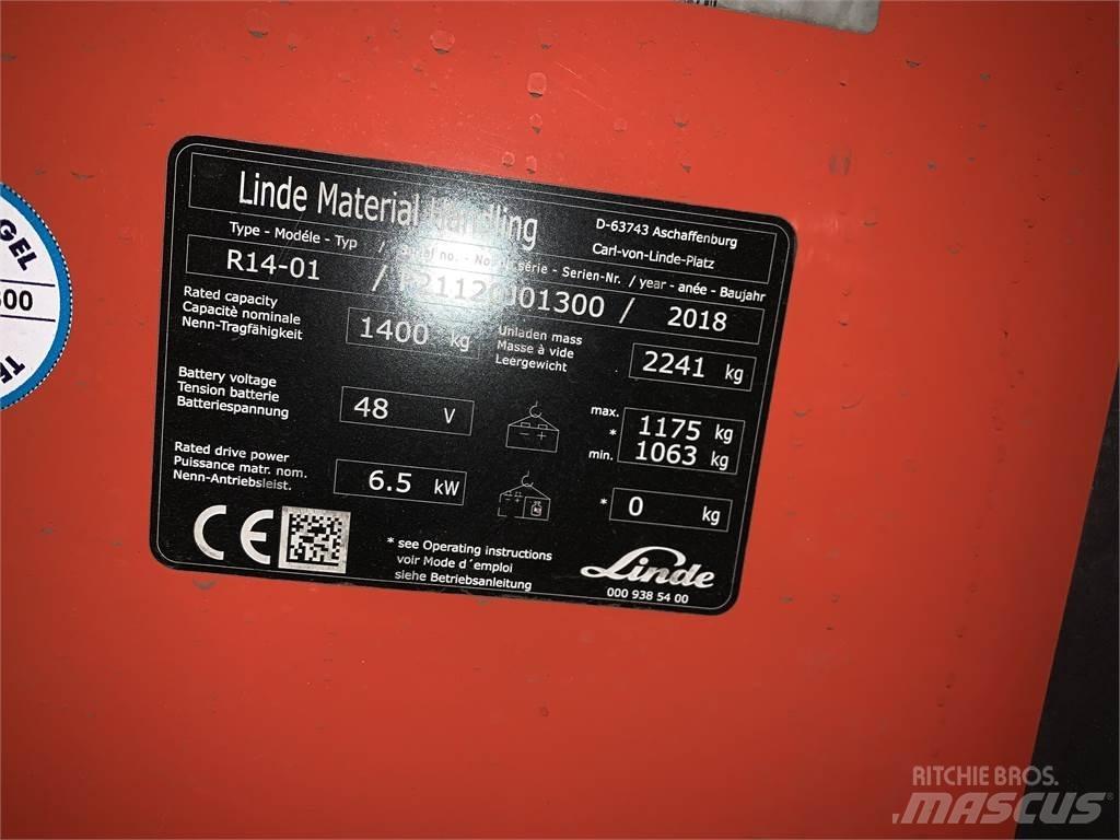 Linde R14 Ανυψωτικά στενών δρόμων