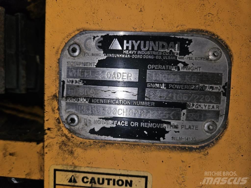 Hyundai HL 960 Φορτωτές με λάστιχα (Τροχοφόροι)