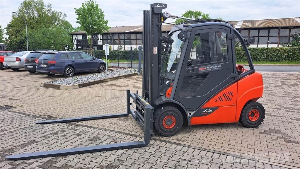 Linde H25T-02 Περονοφόρα ανυψωτικά κλαρκ με φυσικό αέριο LPG