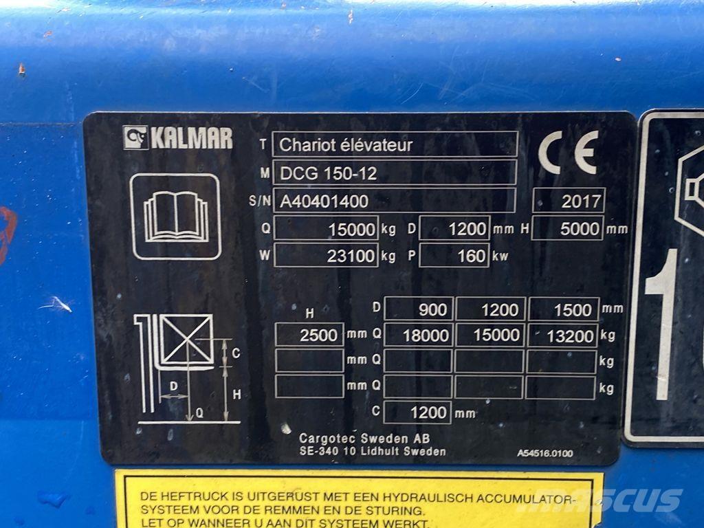 Kalmar DCG150-12 Πετρελαιοκίνητα Κλαρκ