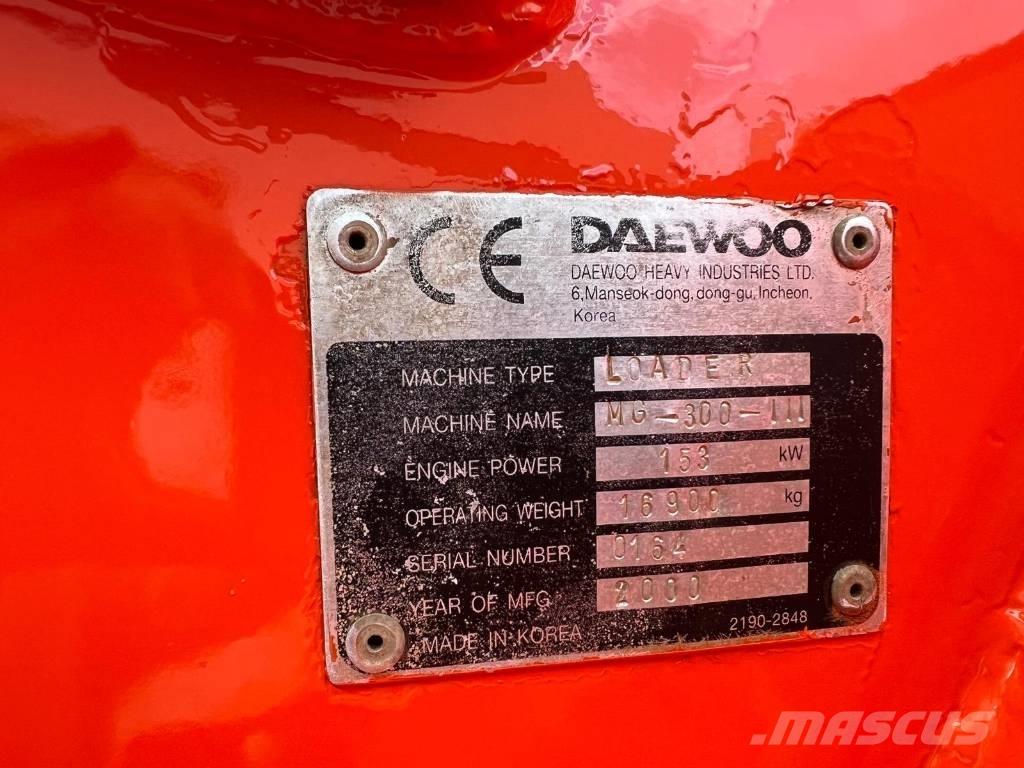 Daewoo Mega 300 III Φορτωτές με λάστιχα (Τροχοφόροι)