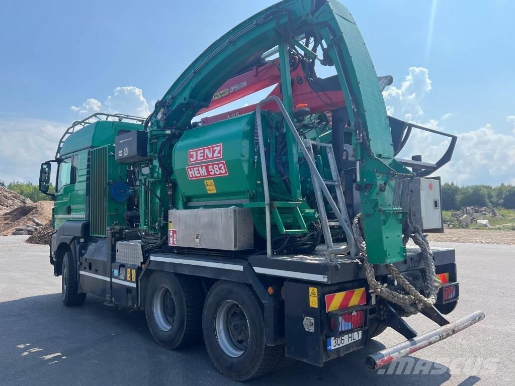JENZ HEM 583 R MAN Τεμαχιστές ξύλου