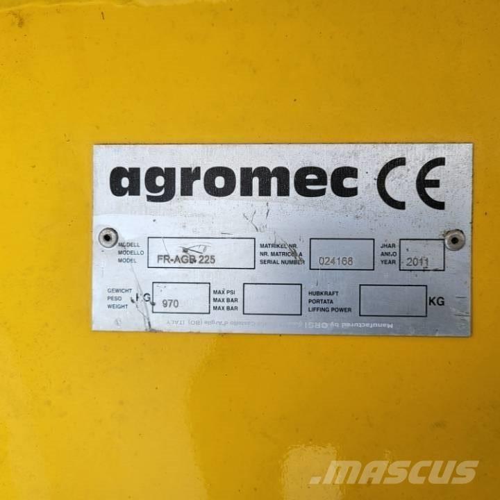 Agromec FR-225 Χορτοκοπτικά και κορυφολόγοι βοσκοτόπων