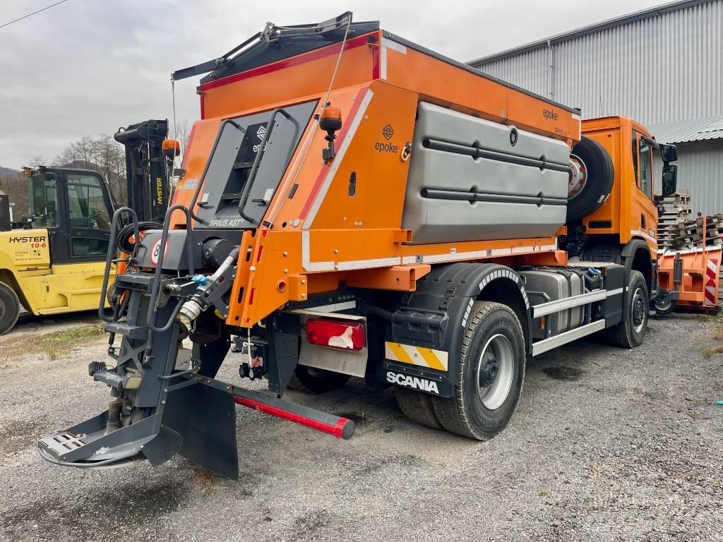 Scania P 410 Διαστρωτήρες άμμου και αλατιού