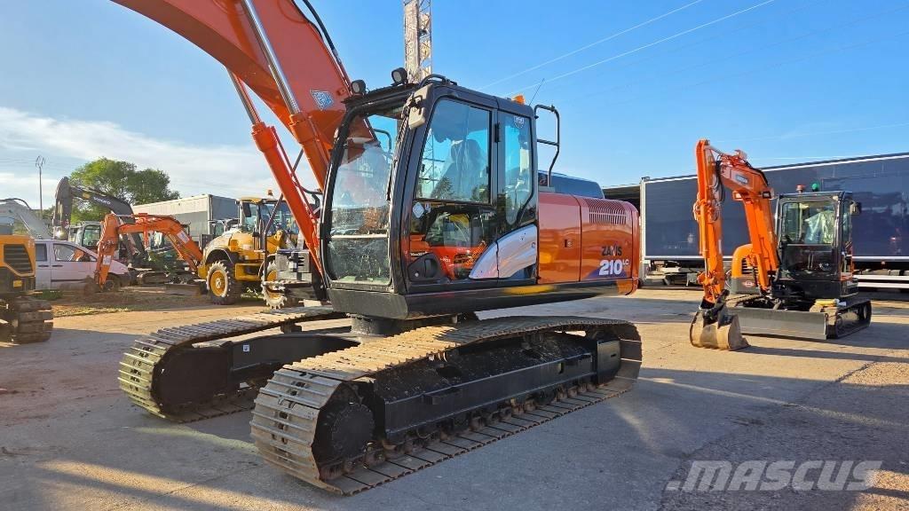 Hitachi ZX 210 Εκσκαφείς με ερπύστριες
