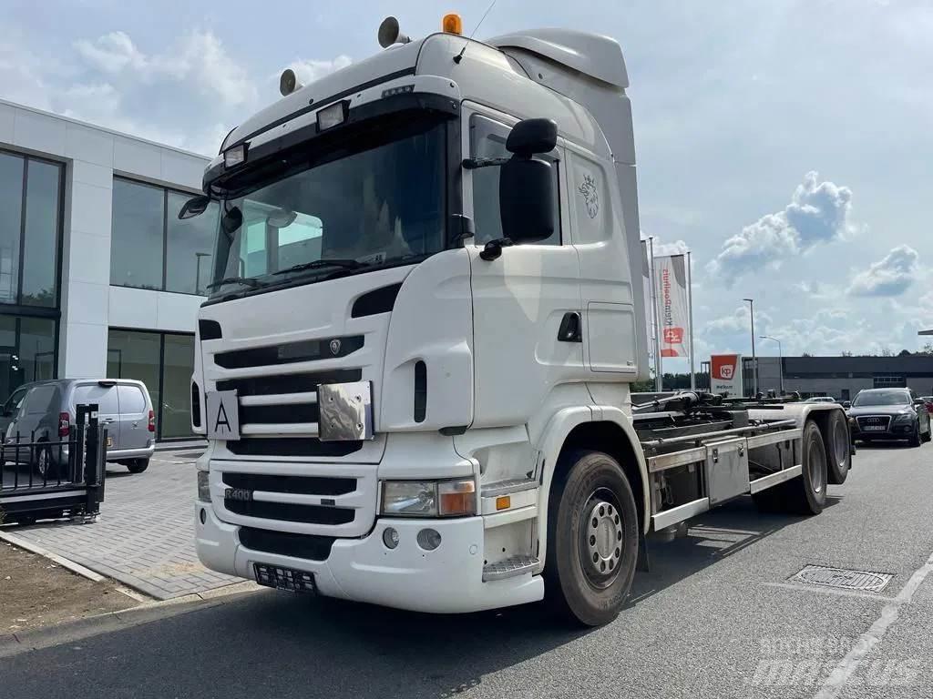 Scania R400 Φορτηγά ανατροπή με γάντζο
