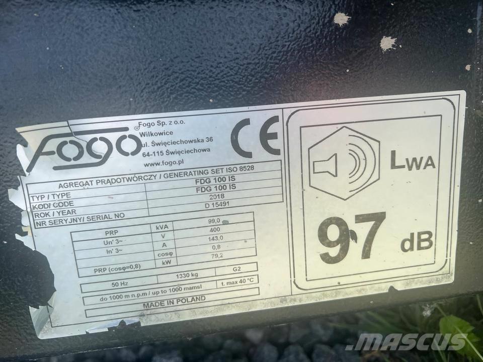 Fogo Iveco 100 KVA Γεννήτριες ντίζελ