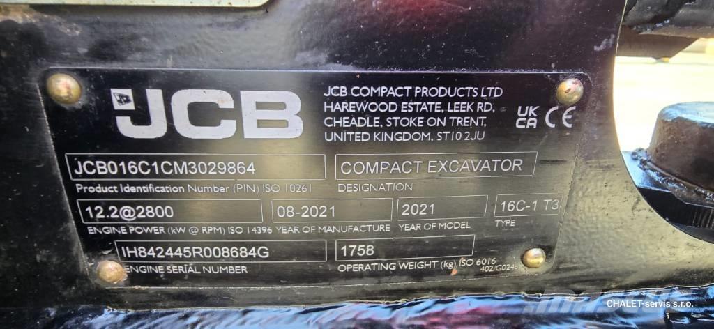 JCB 16 C-1 Εκσκαφάκι (διαβολάκι) < 7t