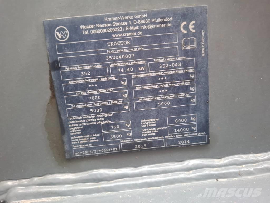 Kramer 8115 Φορτωτές με λάστιχα (Τροχοφόροι)