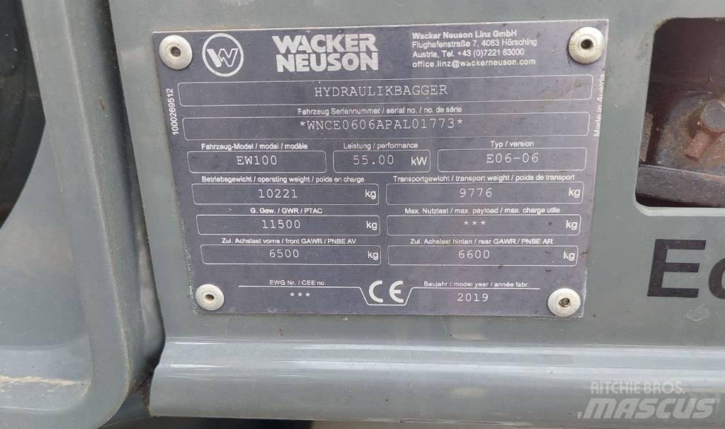 Wacker Neuson EW100 Εκσκαφείς με τροχούς - λάστιχα