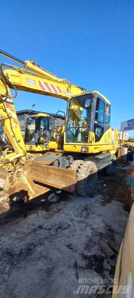 Komatsu PW 160-7 Εκσκαφείς με τροχούς - λάστιχα