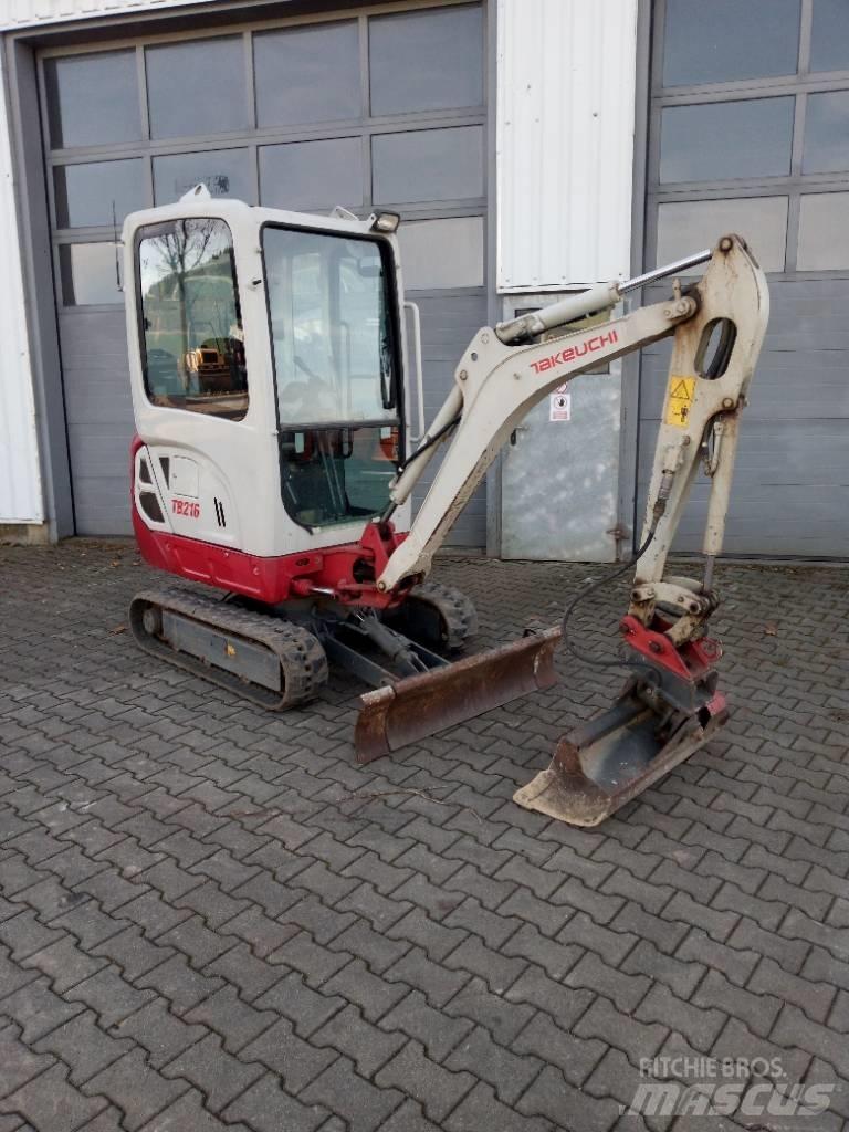 Takeuchi TB 216 Εκσκαφάκι (διαβολάκι) < 7t
