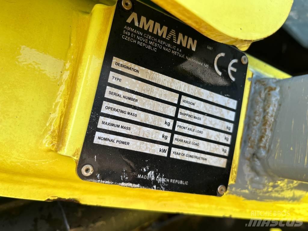Ammann ARP 95 Οδοστρωτήρες διπλού κυλίνδρου